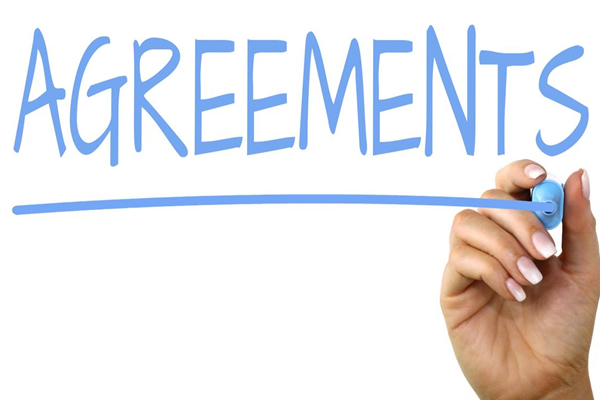 Dual Credit Agreements page title graphic.