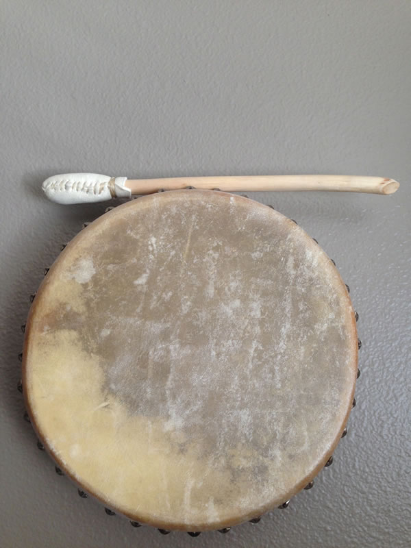 Native American drum. Native American Drum graphic.